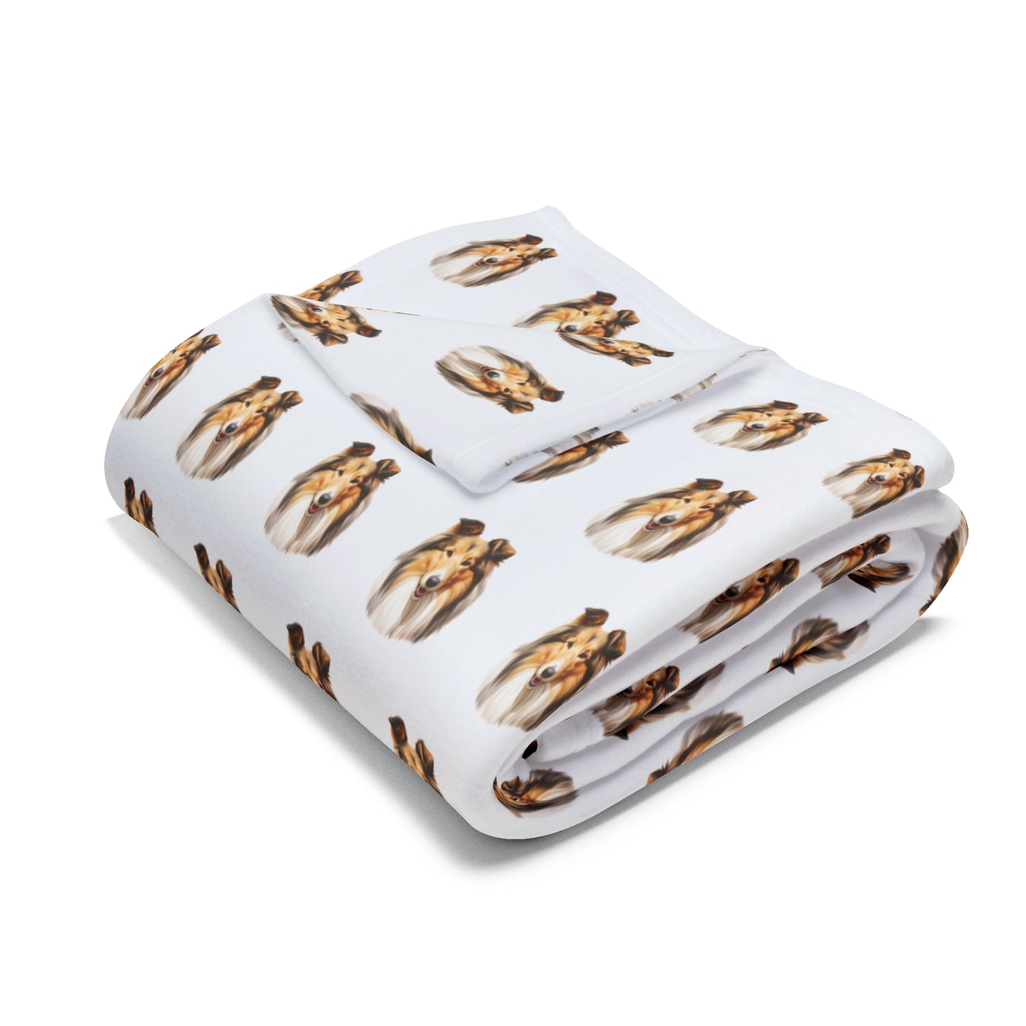 Rough Collie Arctic Fleece Blanket