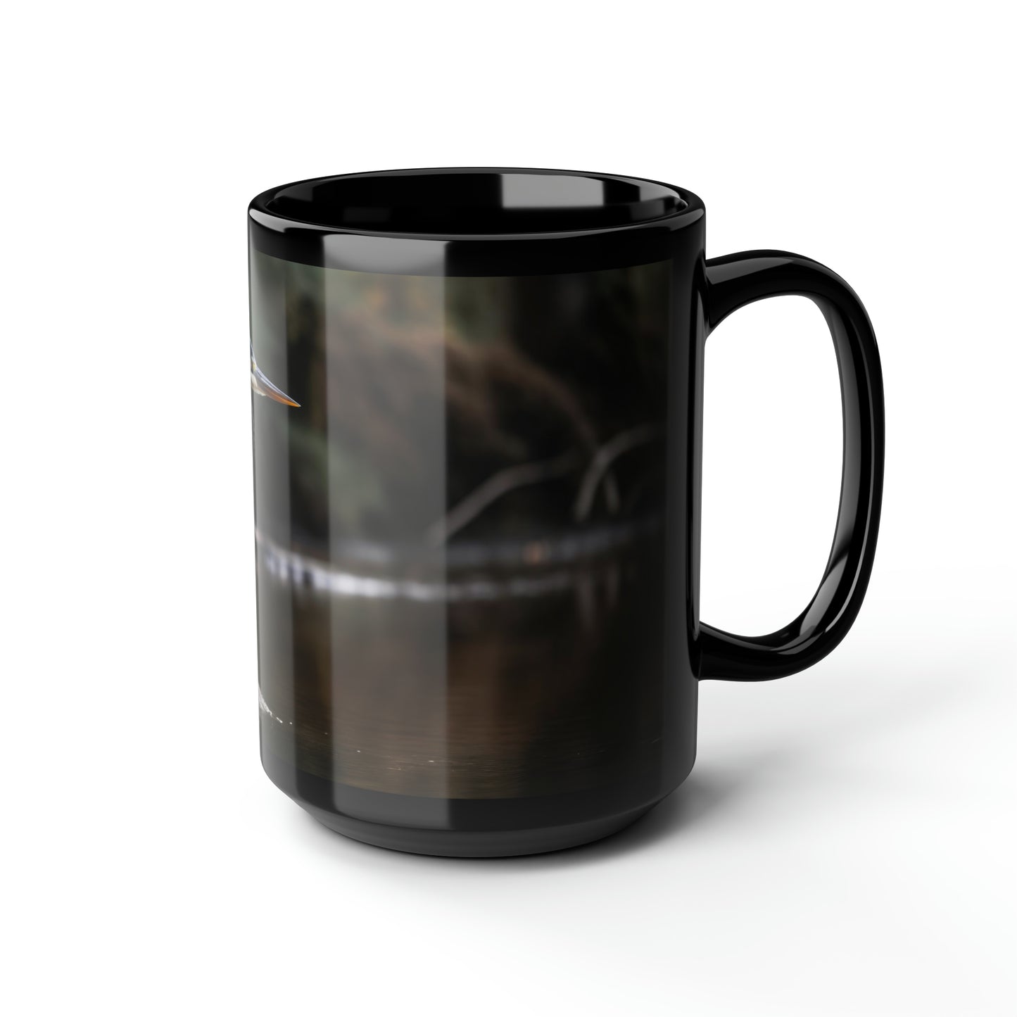 Heron Mug - 15 oz Ceramic Mug