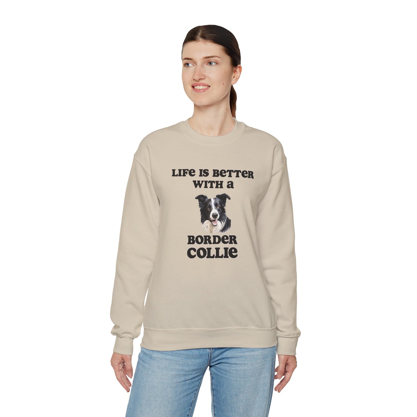 Life is Better with a Border Collie sweatshirt, Dog Mom Shirt, Dog Dog Dad Shirt