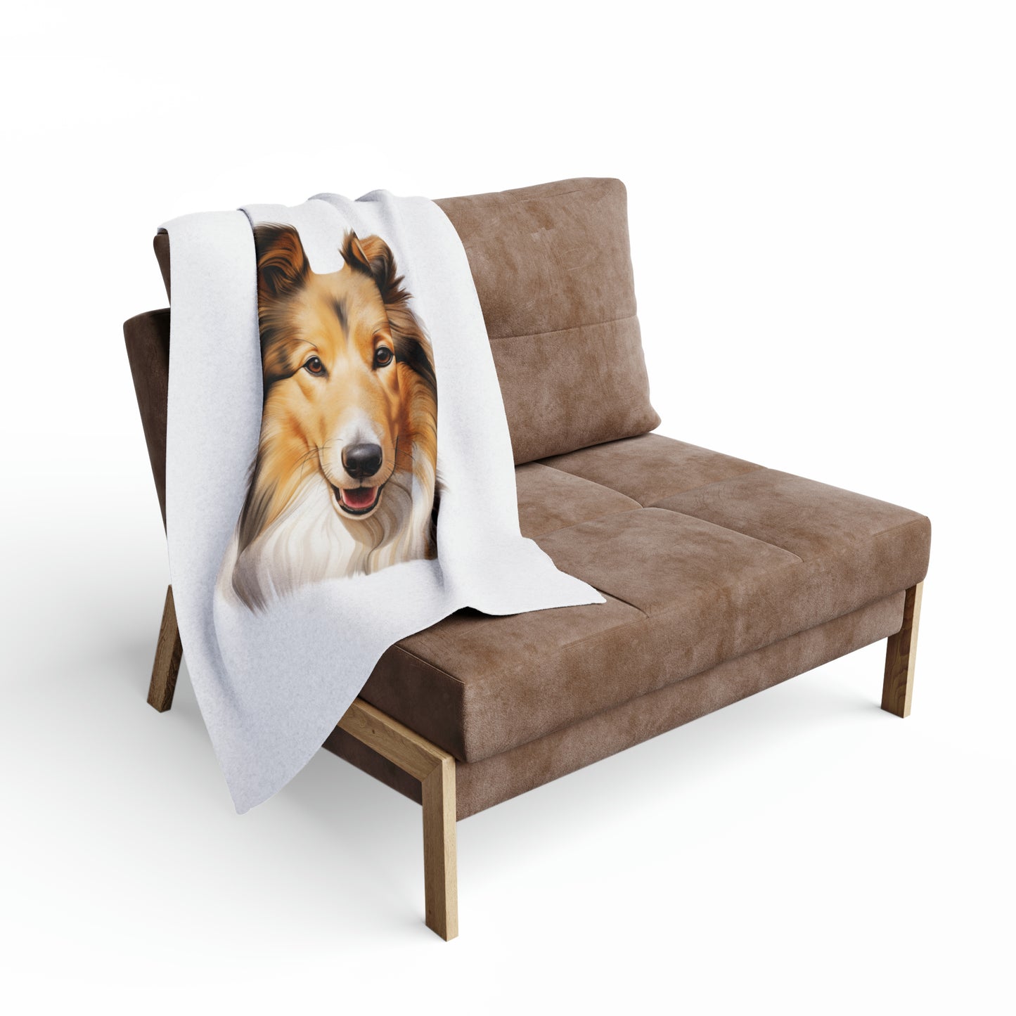 Rough Collie Arctic Fleece Blanket