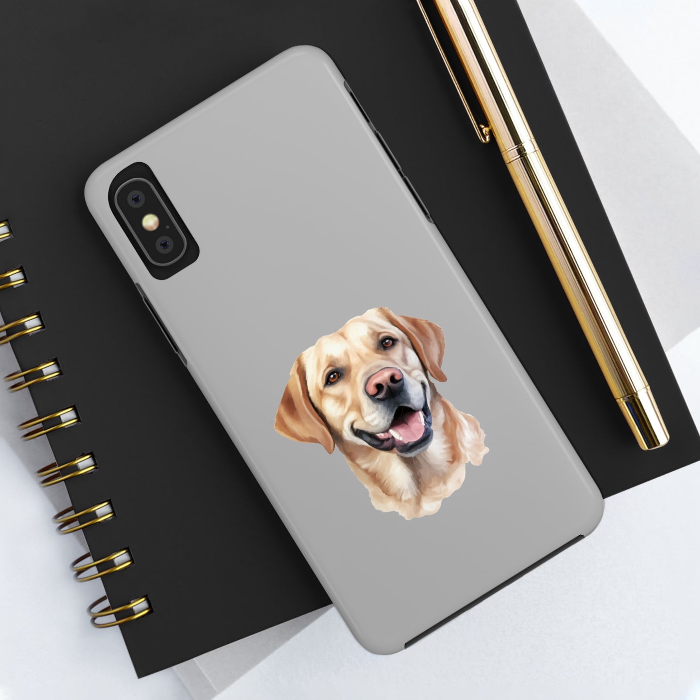 Light Grey Labrador Retriever Tough Phone Case