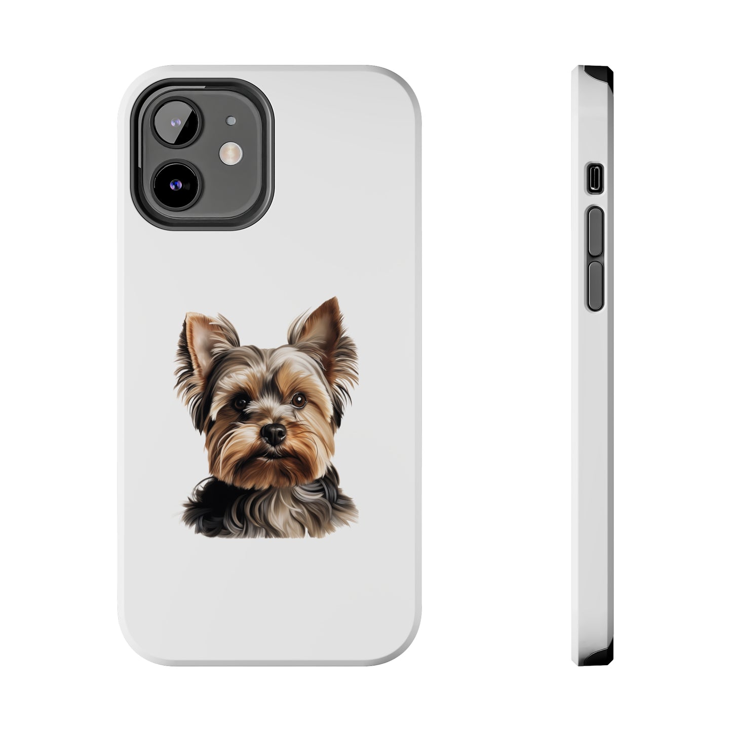 Yorkshire Terrier Tough Phone Case (White)
