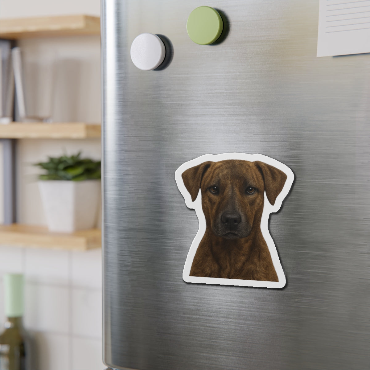 Africanis Die-Cut Magnet, Fridge Magnet, Cute Dog Magnet, Animal Lover Gift, Pet Owner Decor, Kitchen Decor