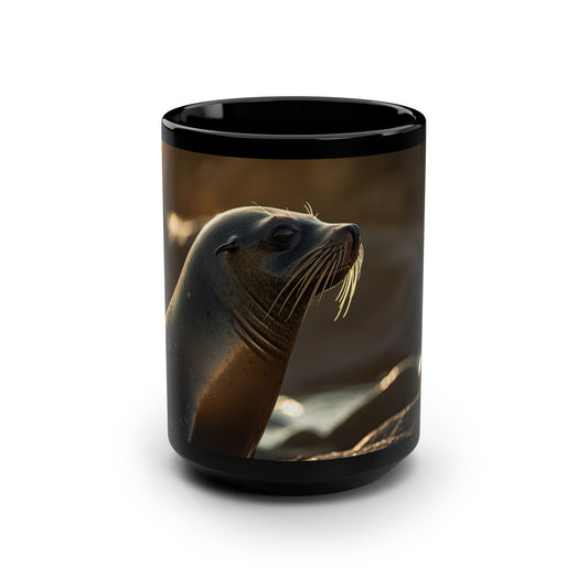 Sea Lion Mug - 15oz Ceramic Mug