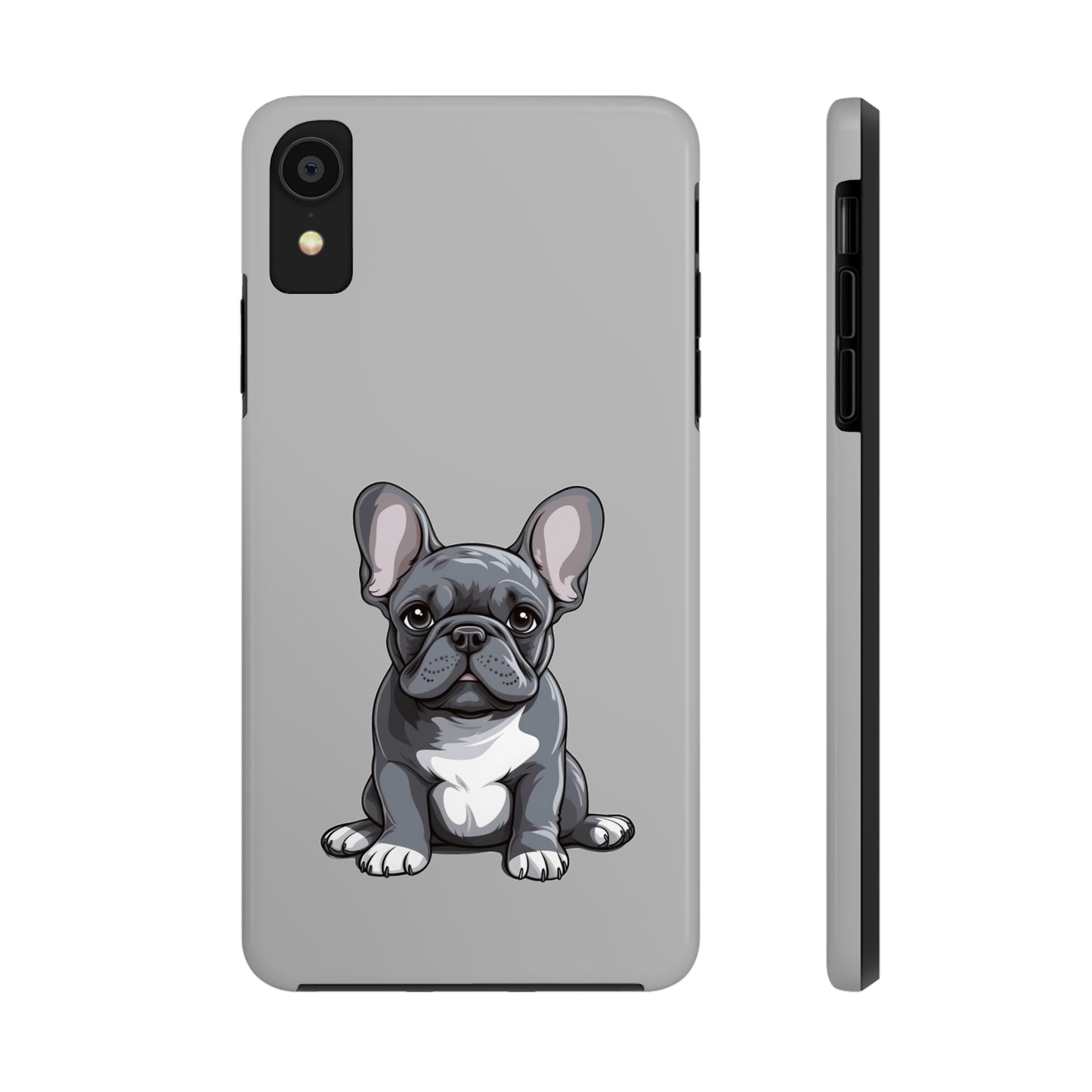Light Grey French Bulldog Tough Phone Case
