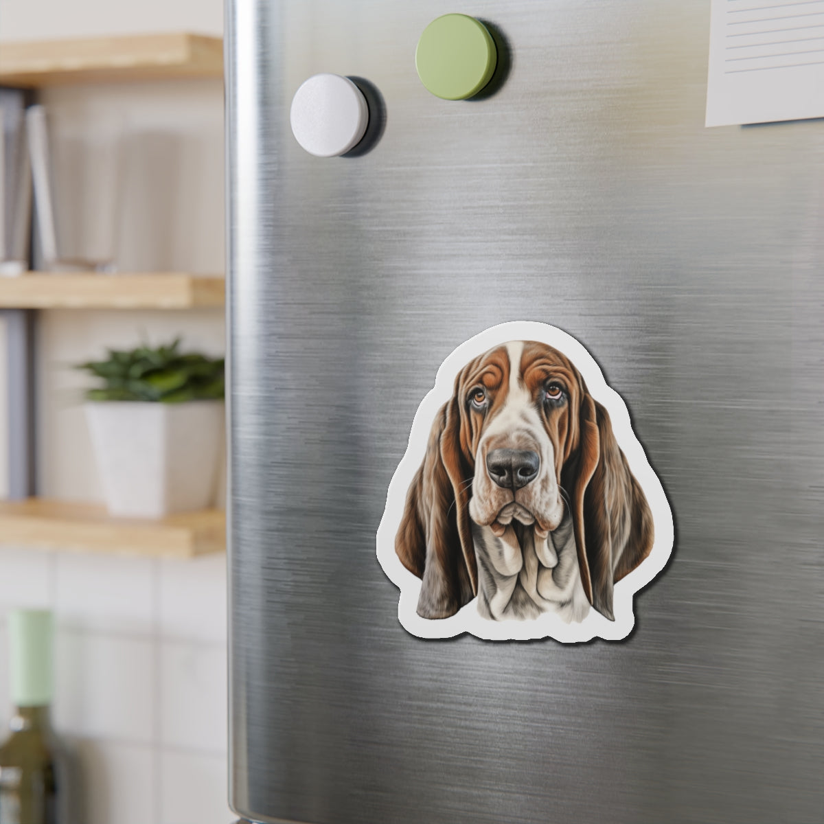 Basset Hound Magnet - Perfect for Dog Lovers' Decor