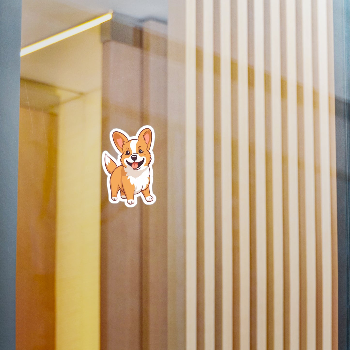 Corgi Sticker - Kiss-Cut Vinyl Decals
