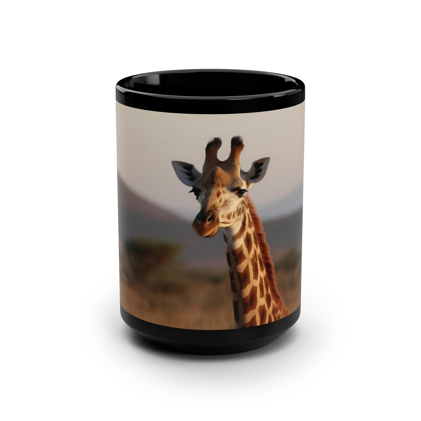 Giraffe Mug - 15 oz Ceramic Mug