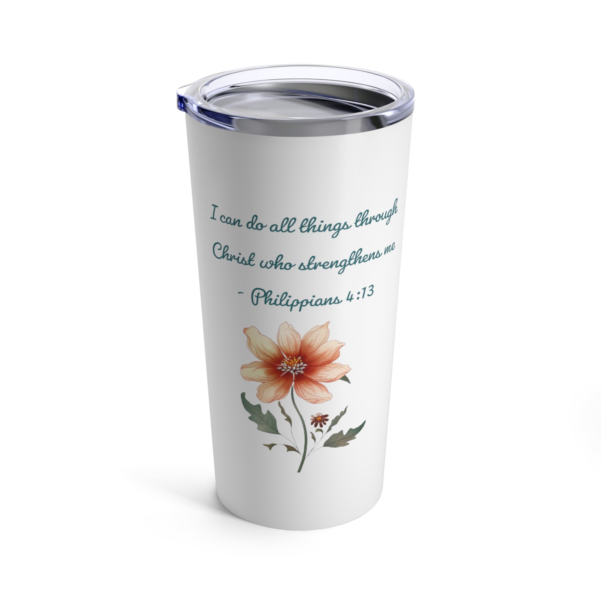 Christian stainless steel tumbler
