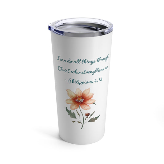 Christian stainless steel tumbler