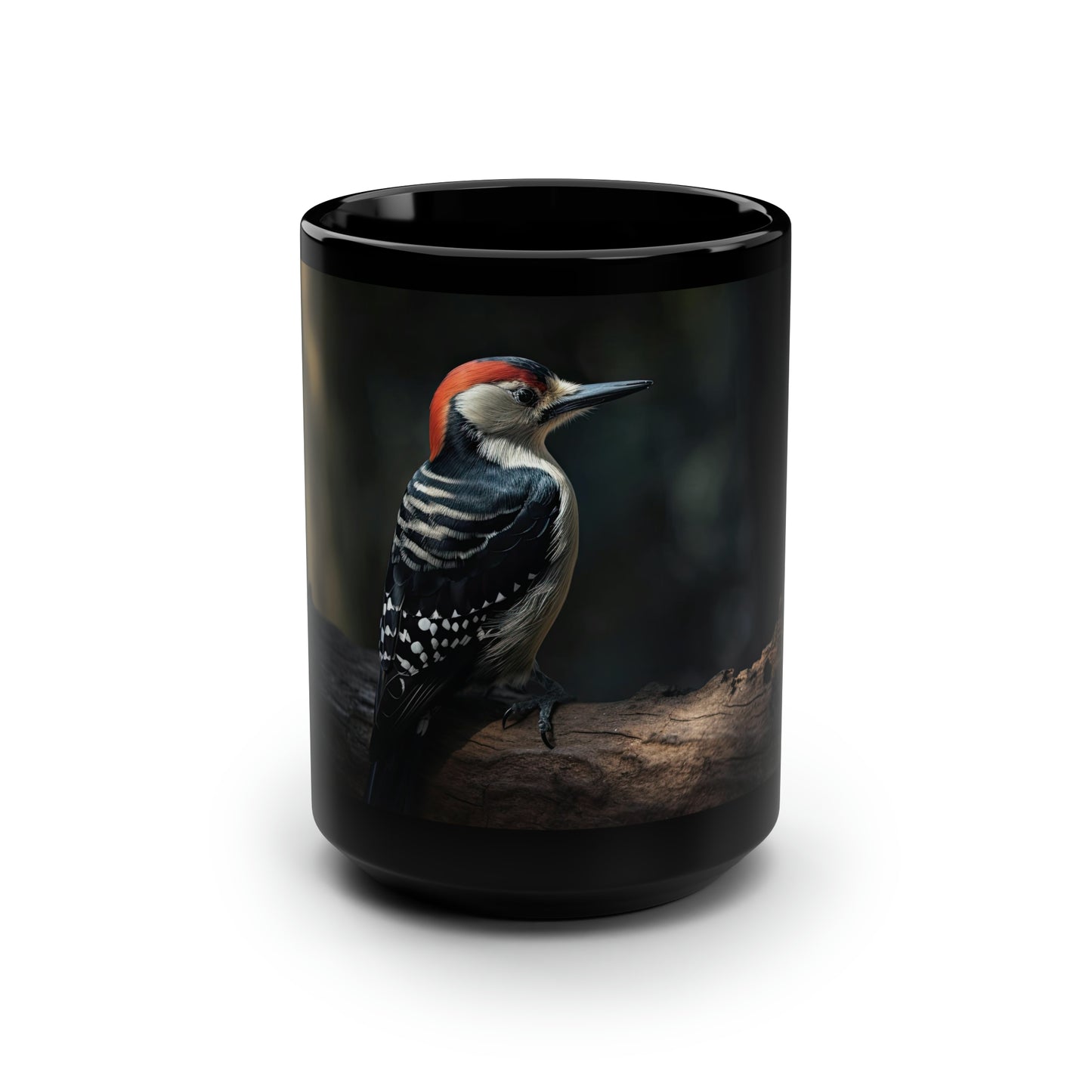 Woodpecker Mug - 15 oz Ceramic Mug