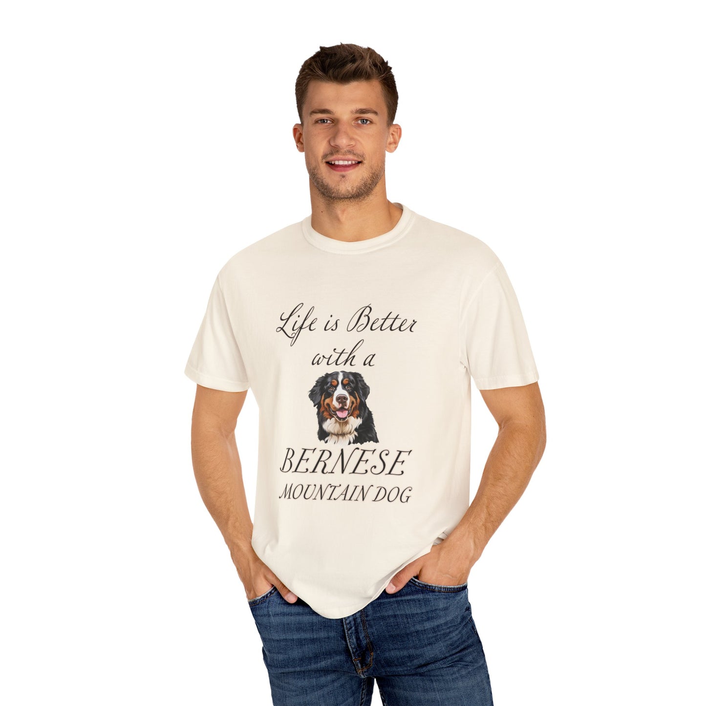 Bernese Mountain Dog Tshirt - Dog Mom Shirt, Dog Dad Shirt, gift for Dog Mom