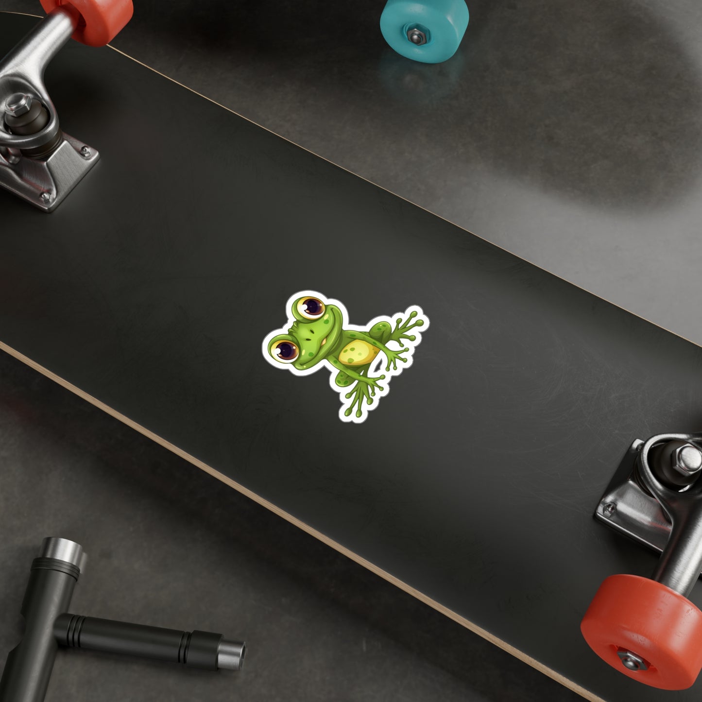 Frog Sticker - Kiss-Cut Vinyl Decals