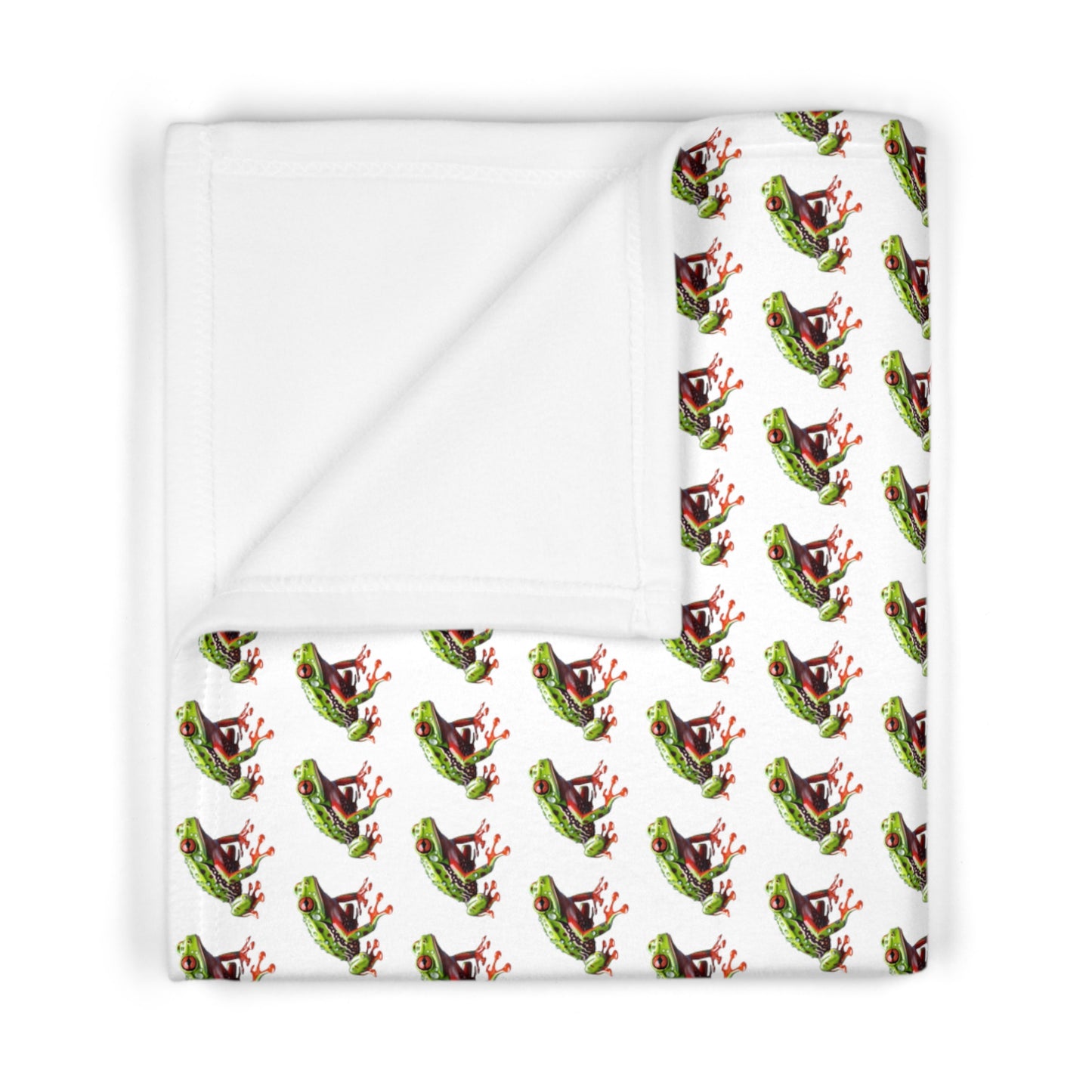 Frog Soft Fleece Baby Blanket