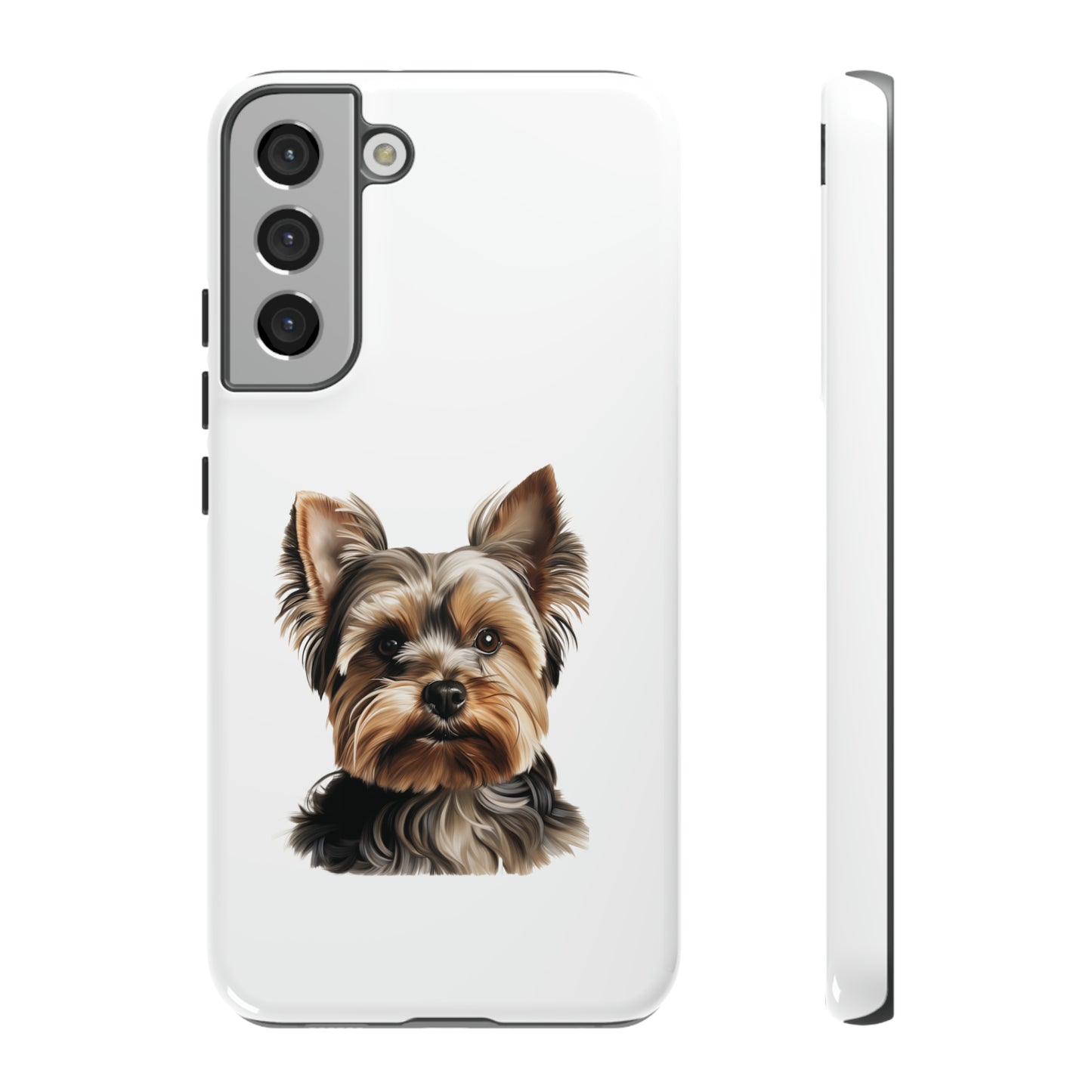 Yorkshire Terrier Phone Case (White)