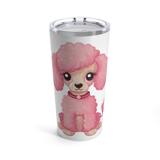 Poodle Stainless Steel Tumbler 20oz