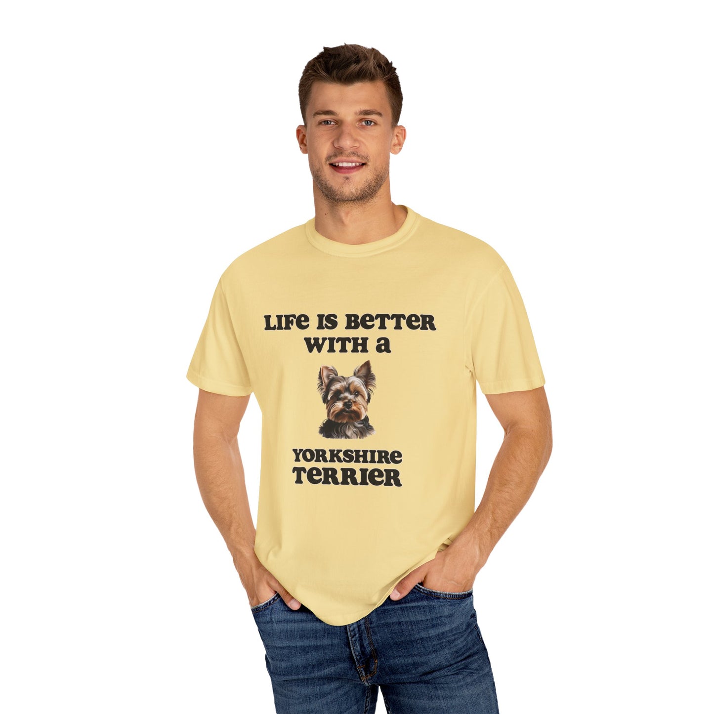 Yorkshire Terrier Tshirt - Dog Mom Shirt, Dog Dad Shirt, gift for Dog Mom