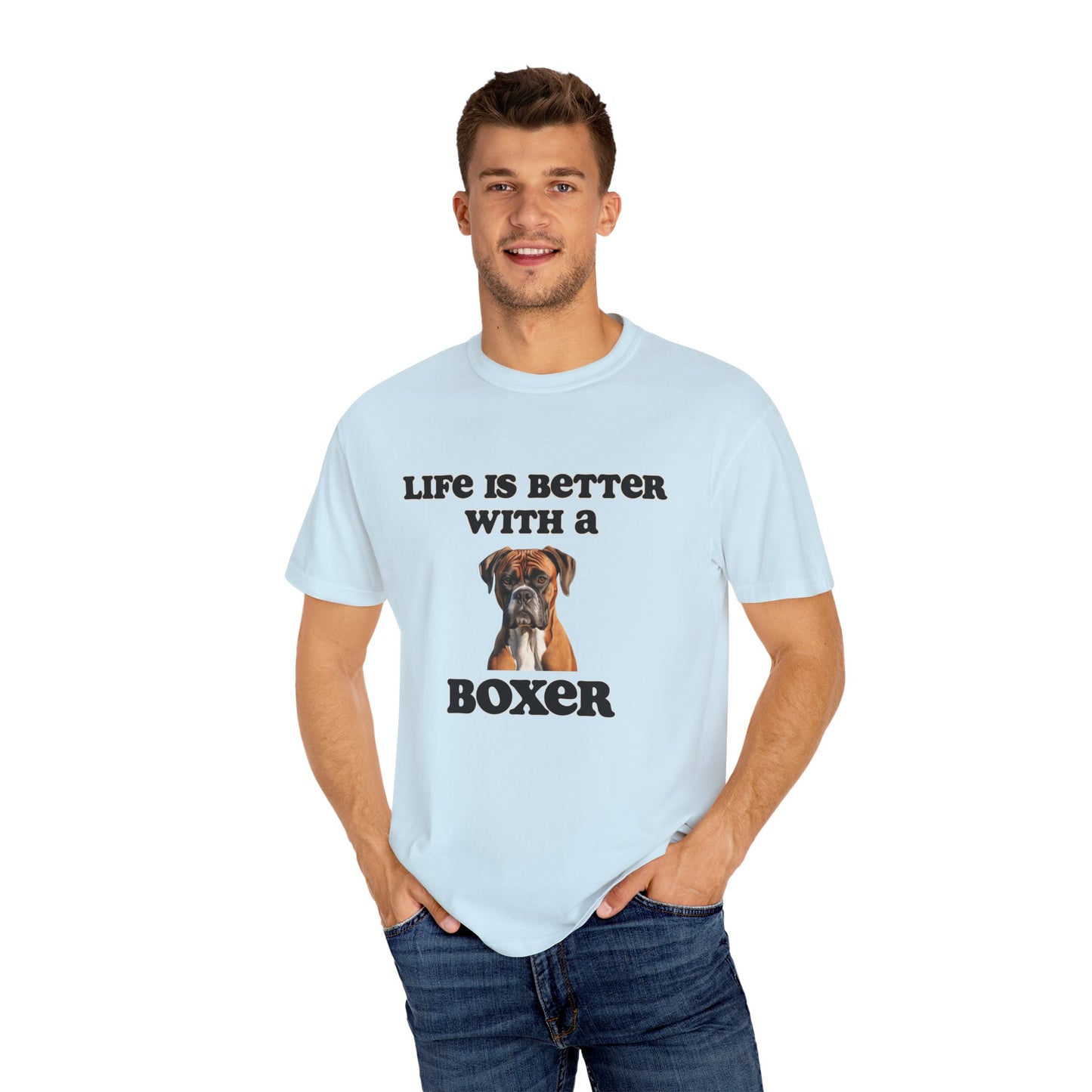 Boxer Tshirt - Dog Mom Shirt, Dog Dad Shirt, gift for Dog Mom