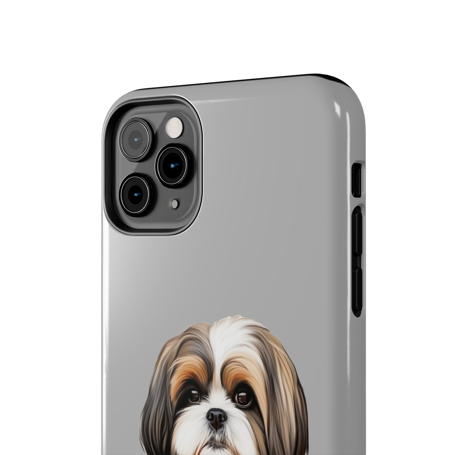 Light Grey Shih Tzu Tough Phone Case