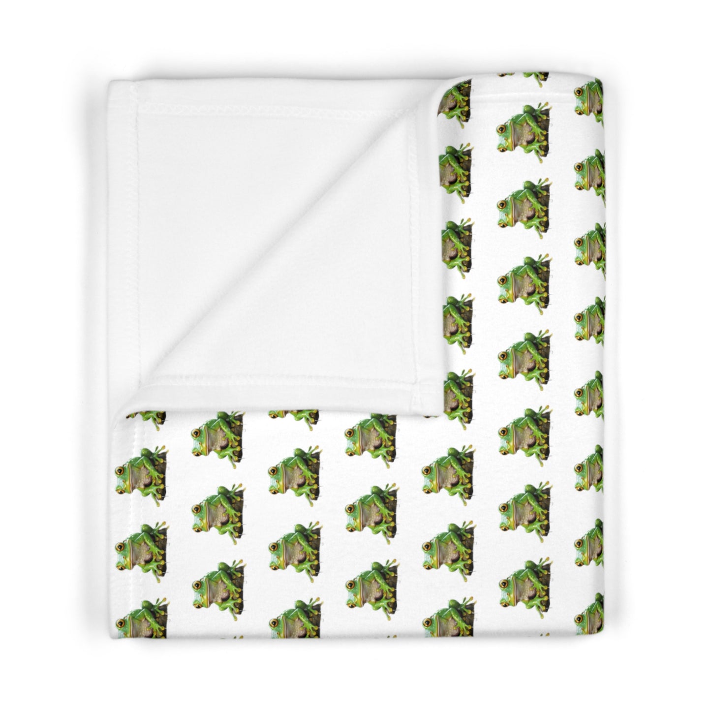 Frog Soft Fleece Baby Blanket