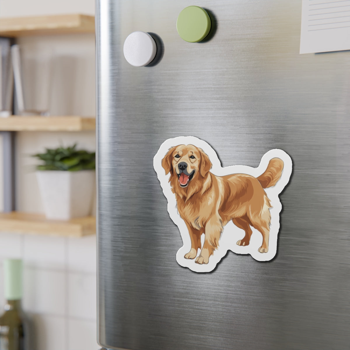 Golden Retriever Magnet - Die Cut Dog Magnet