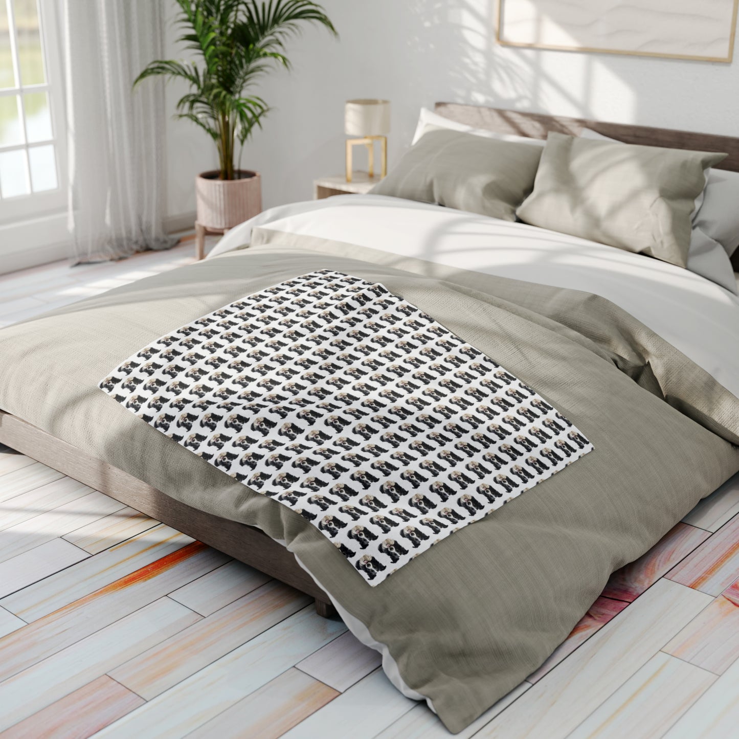Border Collie Arctic Fleece Blanket