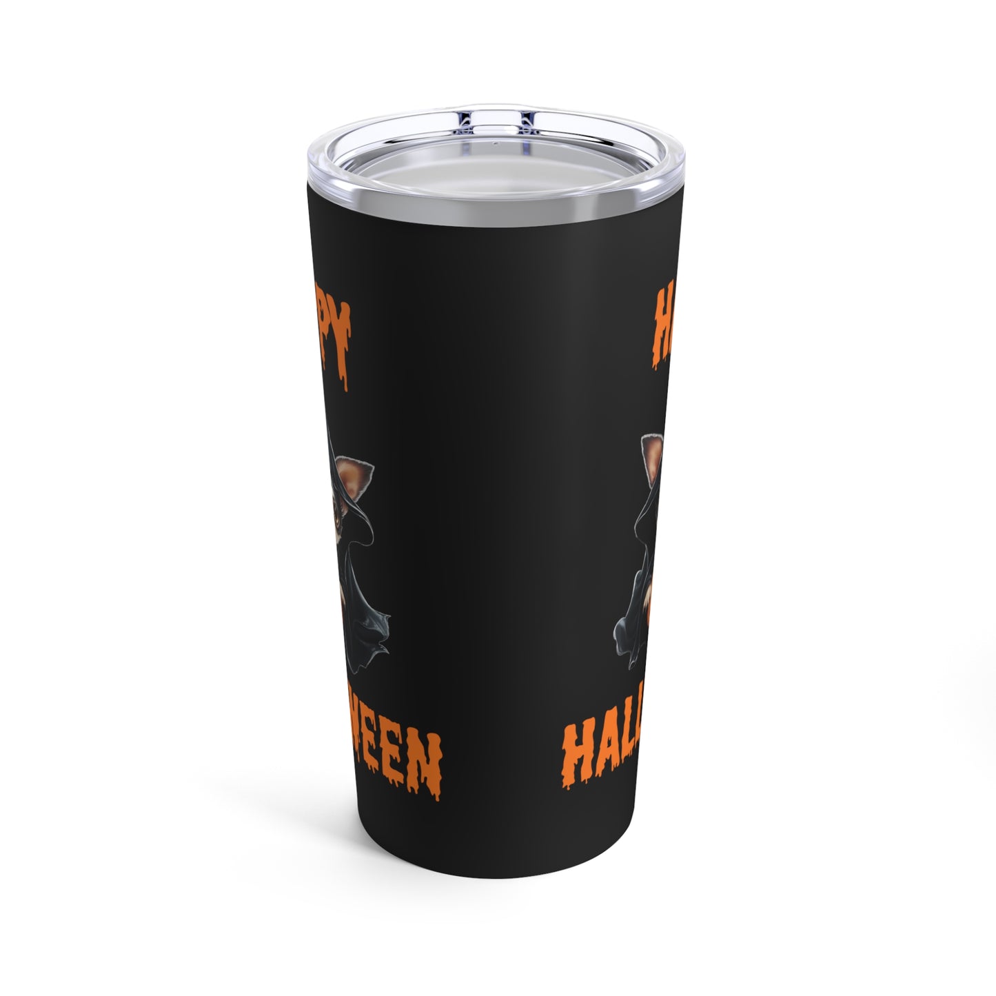 Happy Halloween Chihuahua Stainless Steel Tumbler 20oz