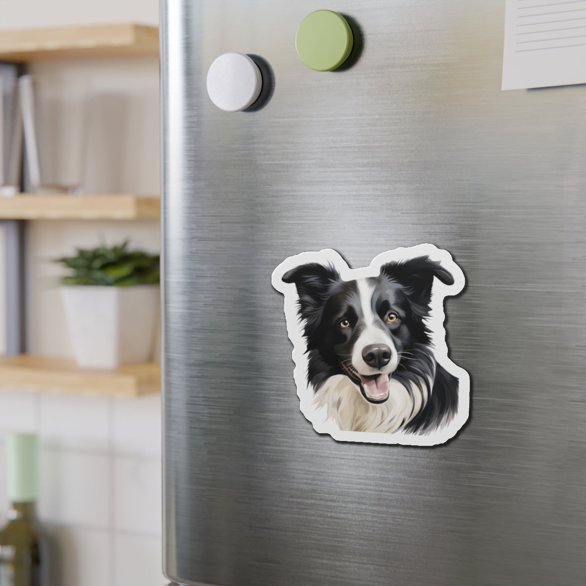 Border collie Magnet - Die Cut Dog Magnet