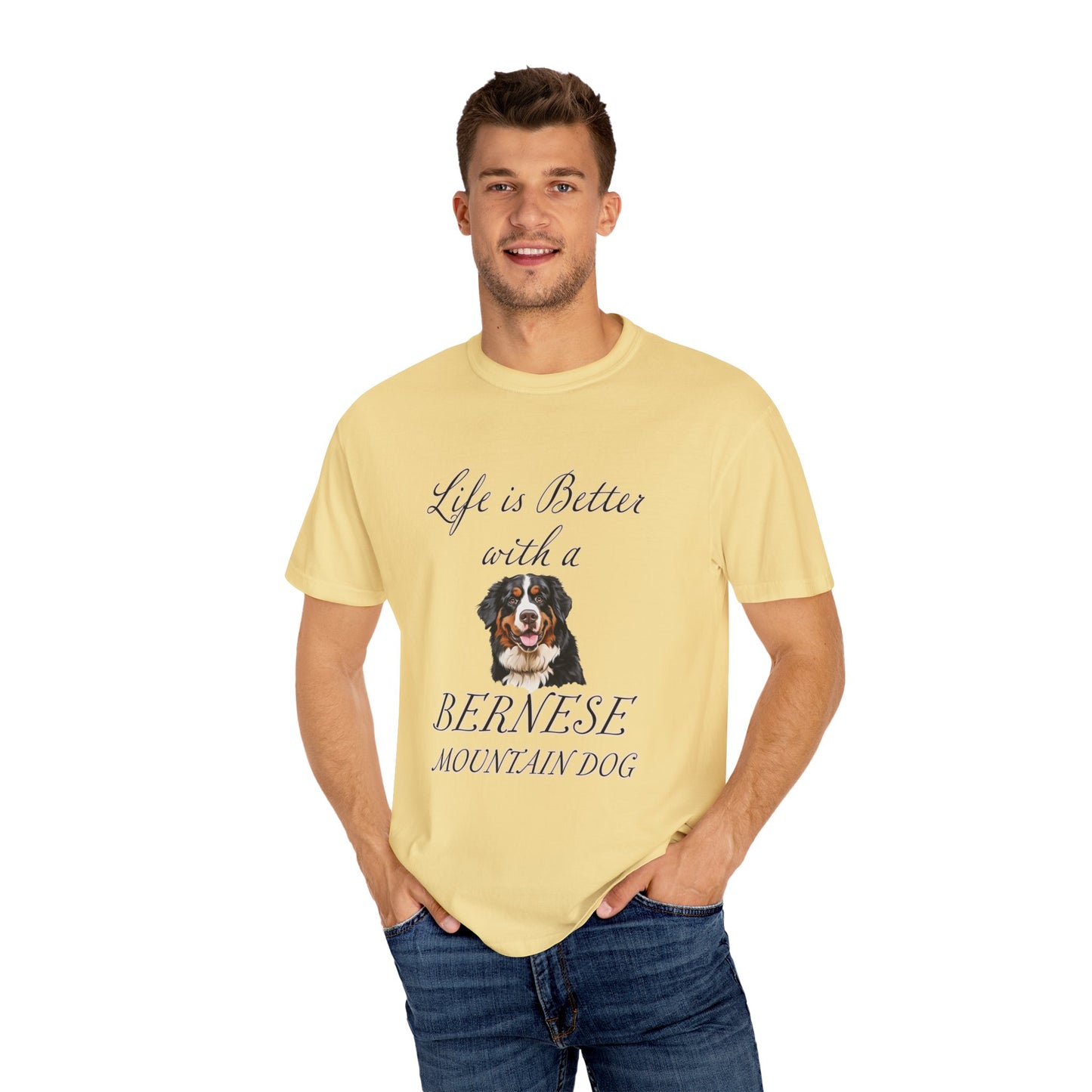 Bernese Mountain Dog Tshirt - Dog Mom Shirt, Dog Dad Shirt, gift for Dog Mom
