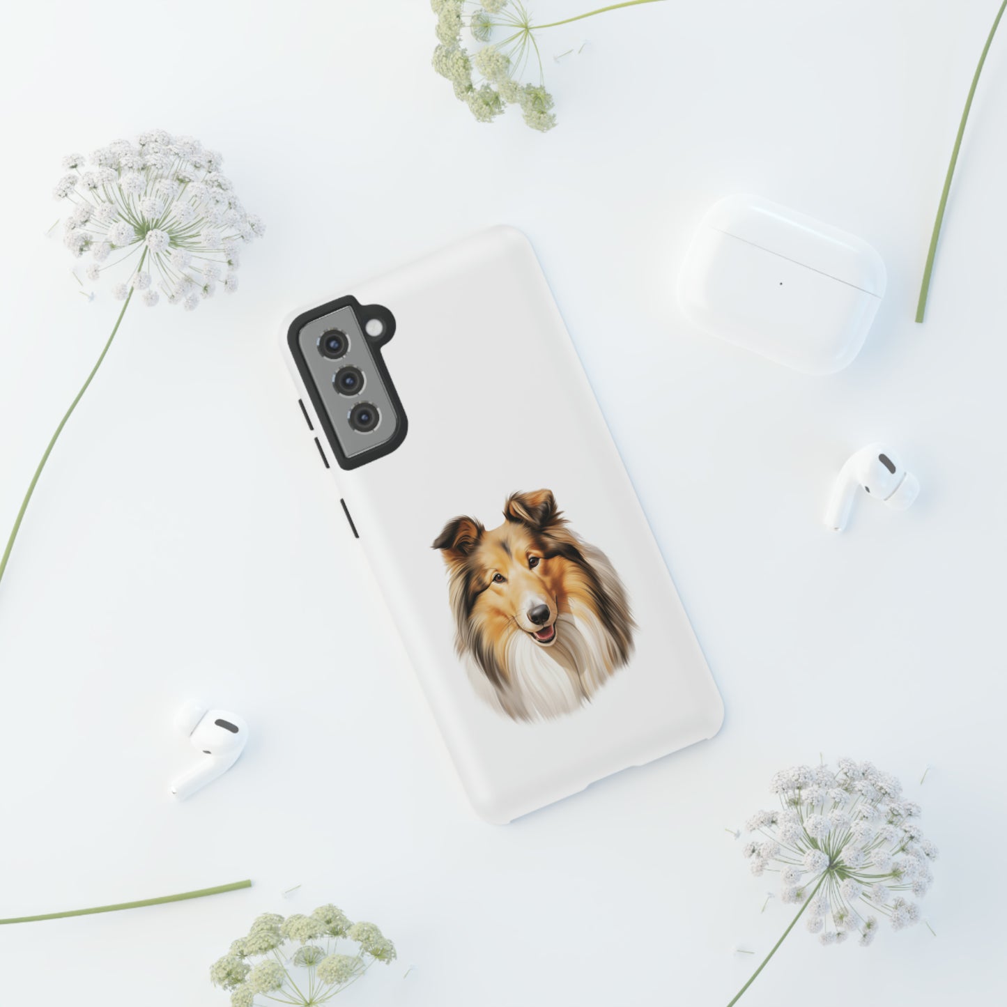 Rough Collie Phone Case