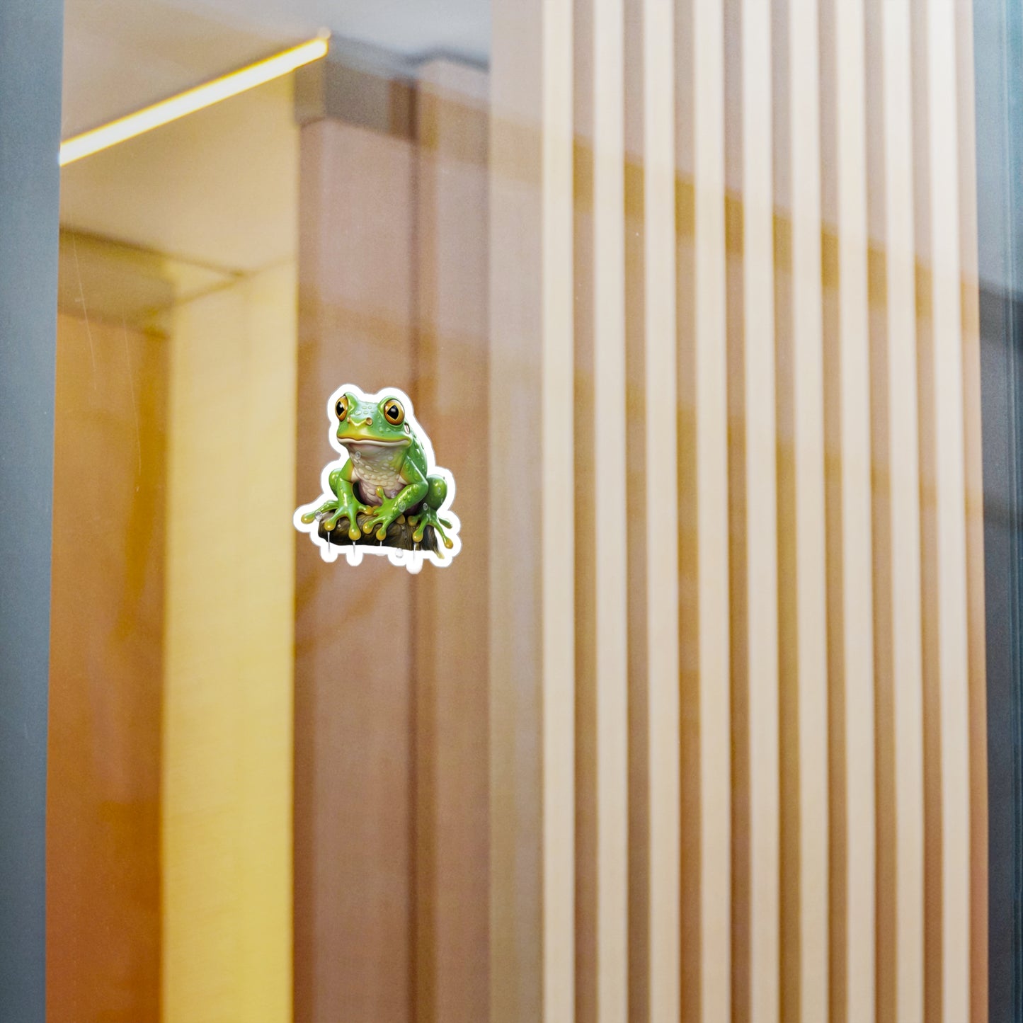 Frog Sticker | Frog Vinyl Decal | Car Decal | Laptop Sticker | Window Decal
