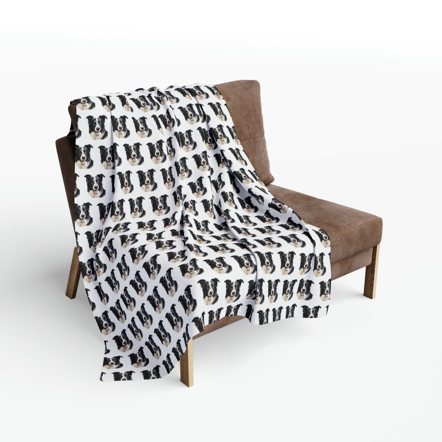 Border Collie Arctic Fleece Blanket