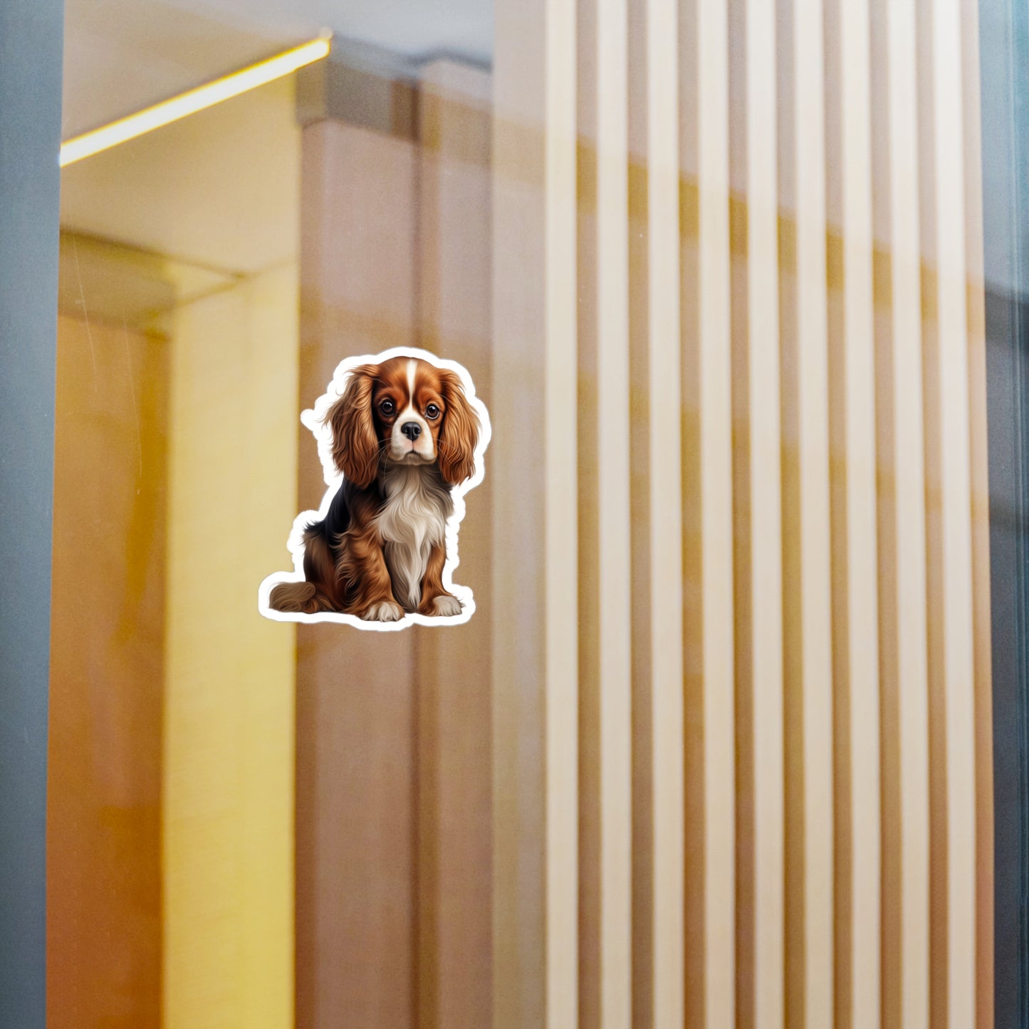 Cavalier King Charles Spaniel Sticker - Vinyl Dog Decals