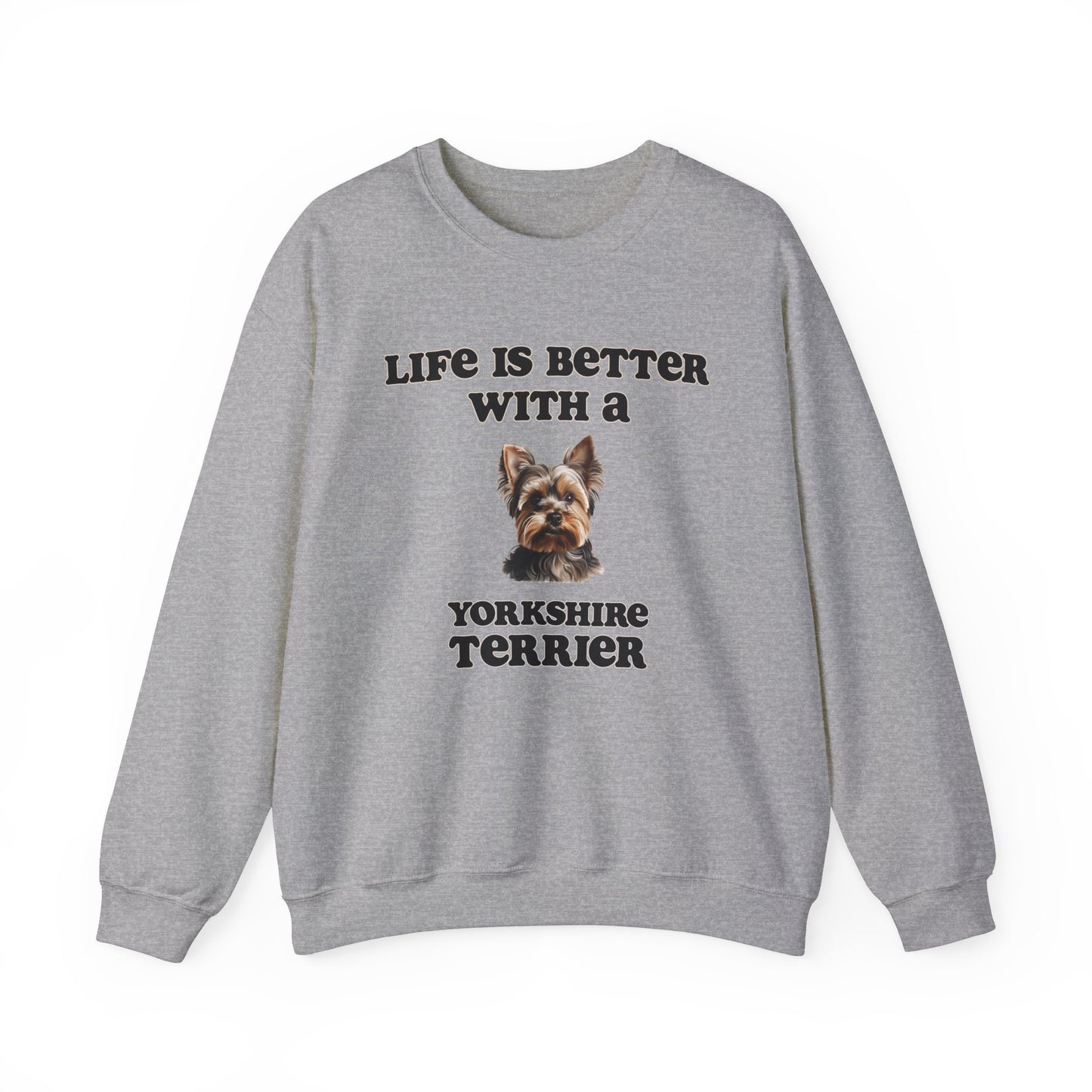 Yorkshire Terrier sweatshirt, Dog Mom Shirt, Dog Dad Shirt