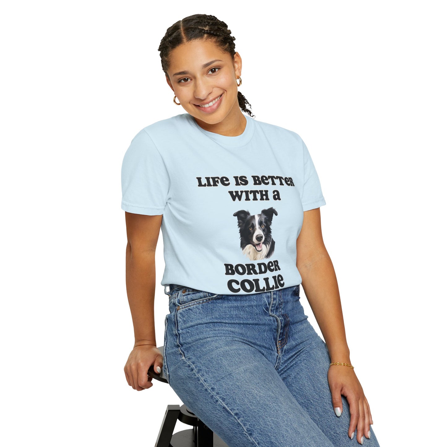 Border Collie Tshirt - Dog Mom Shirt, Dog Dad Shirt, gift for Dog Mom
