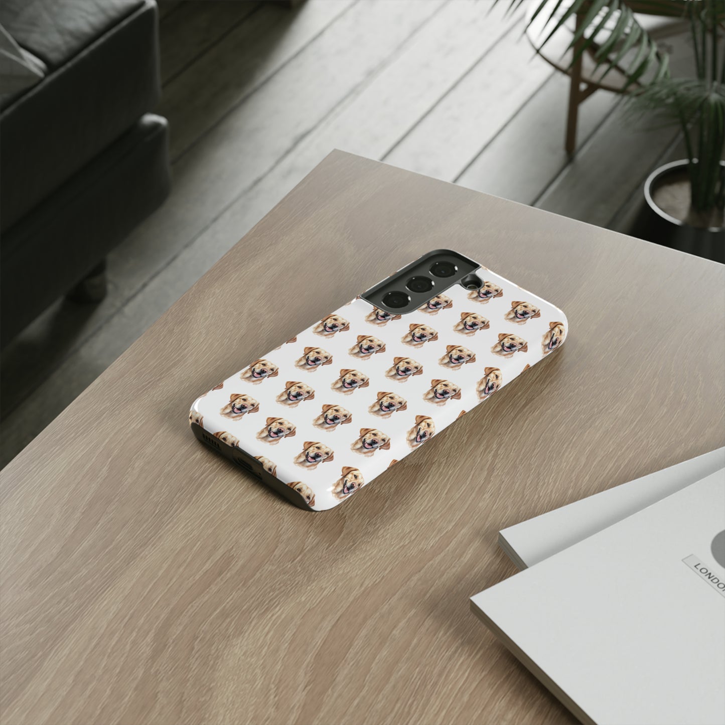 Labrador Retriever Phone Case (White)