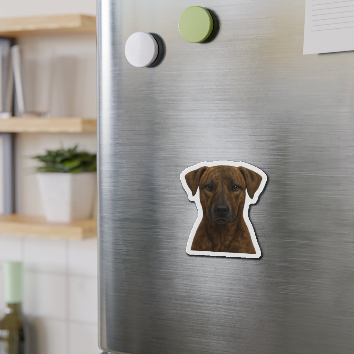 Africanis Die-Cut Magnet, Fridge Magnet, Cute Dog Magnet, Animal Lover Gift, Pet Owner Decor, Kitchen Decor