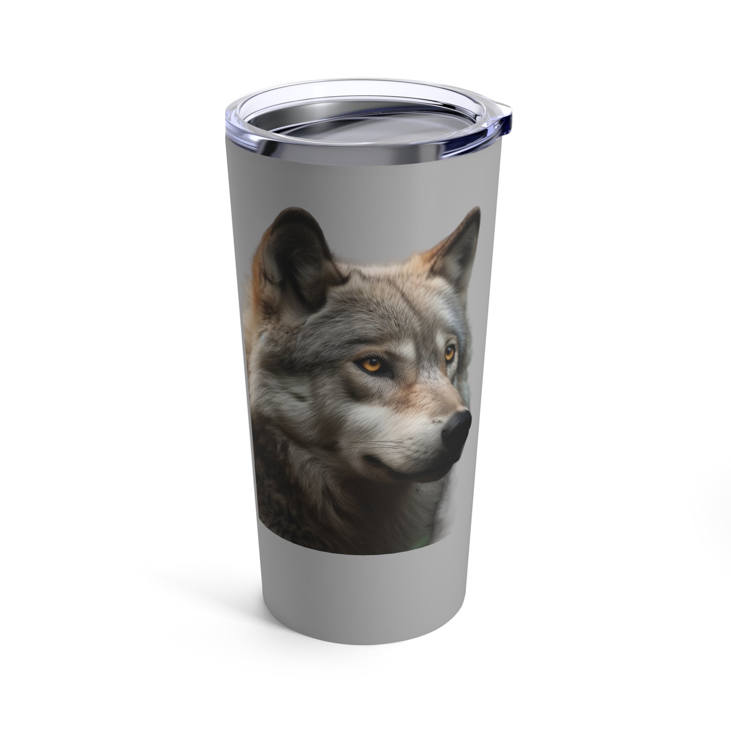 Wolf Stainless Steel Tumbler 20oz (Grey)