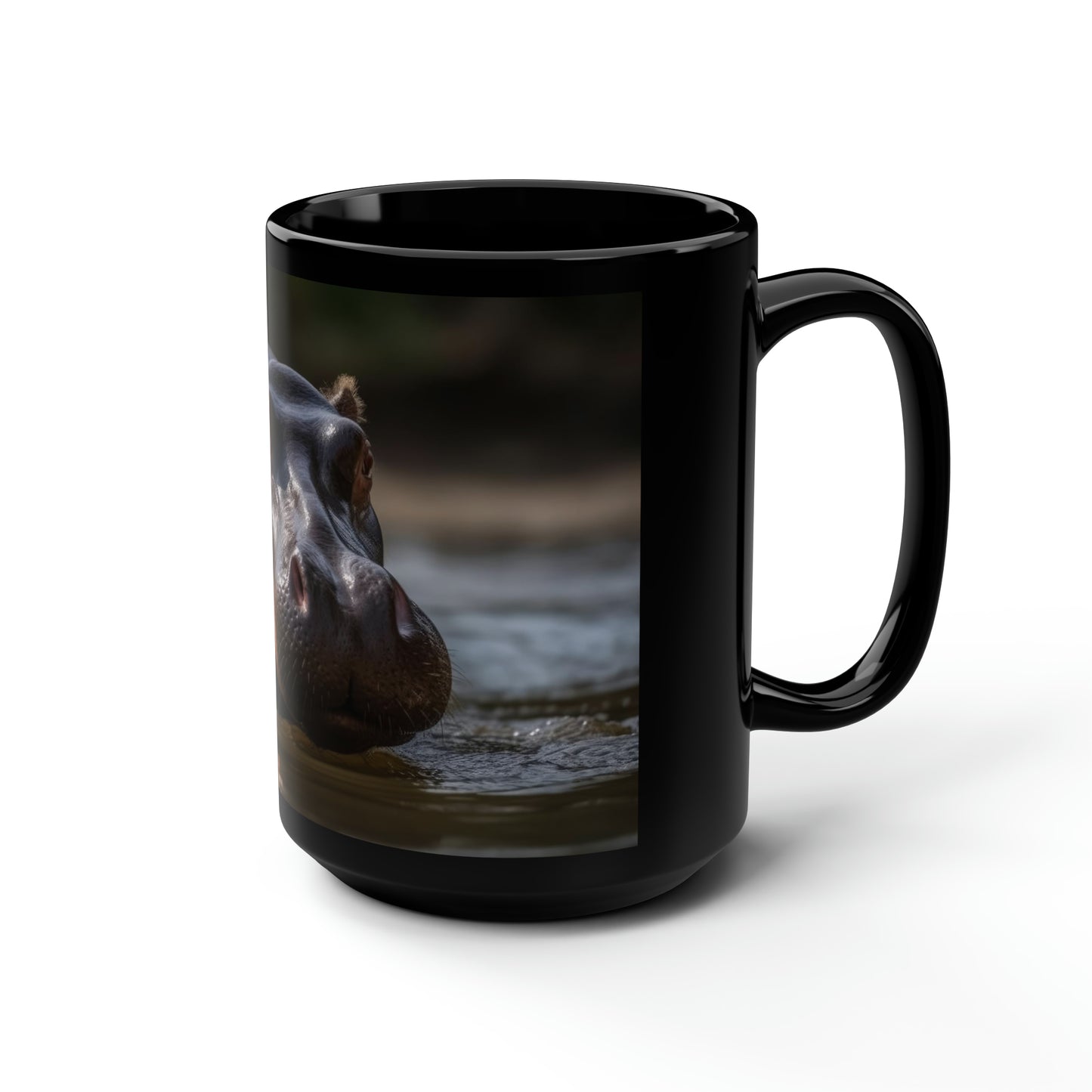 Hippopotamus Mug - 15oz Ceramic Mug