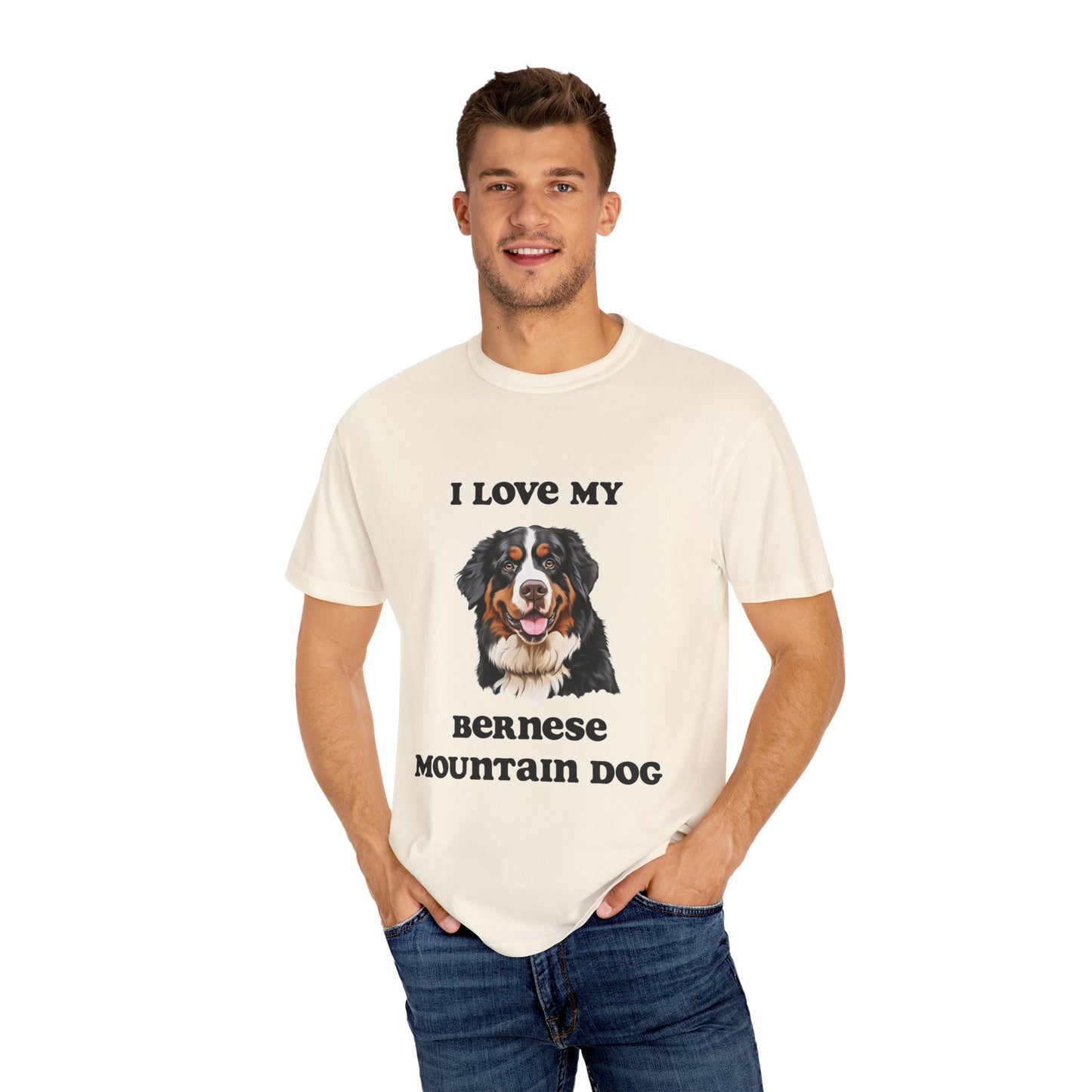 Bernese Mountain Dog T-shirt - Dog Mom Shirt, Dog Dad Shirt, gift for Dog Mom