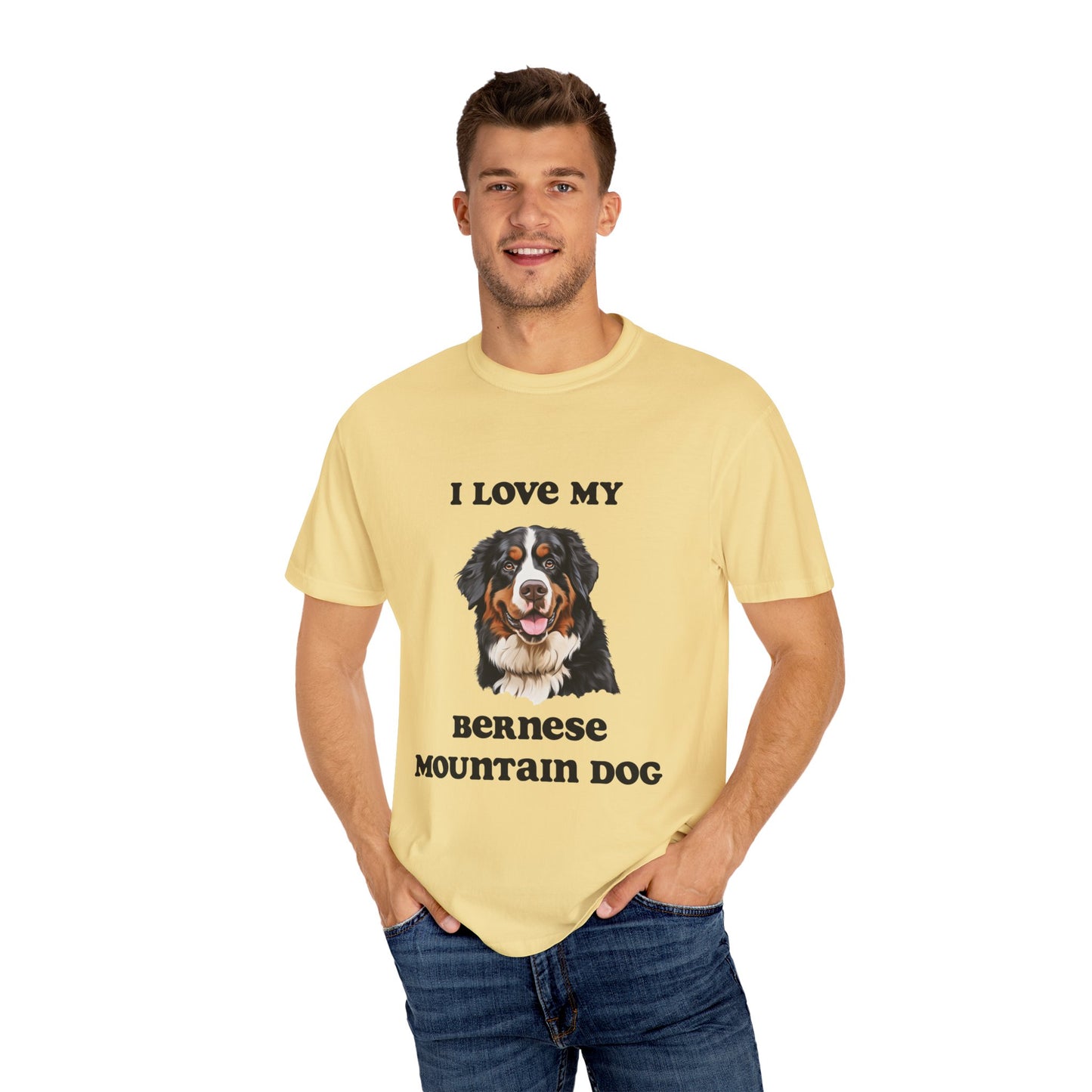 Bernese Mountain Dog T-shirt - Dog Mom Shirt, Dog Dad Shirt, gift for Dog Mom
