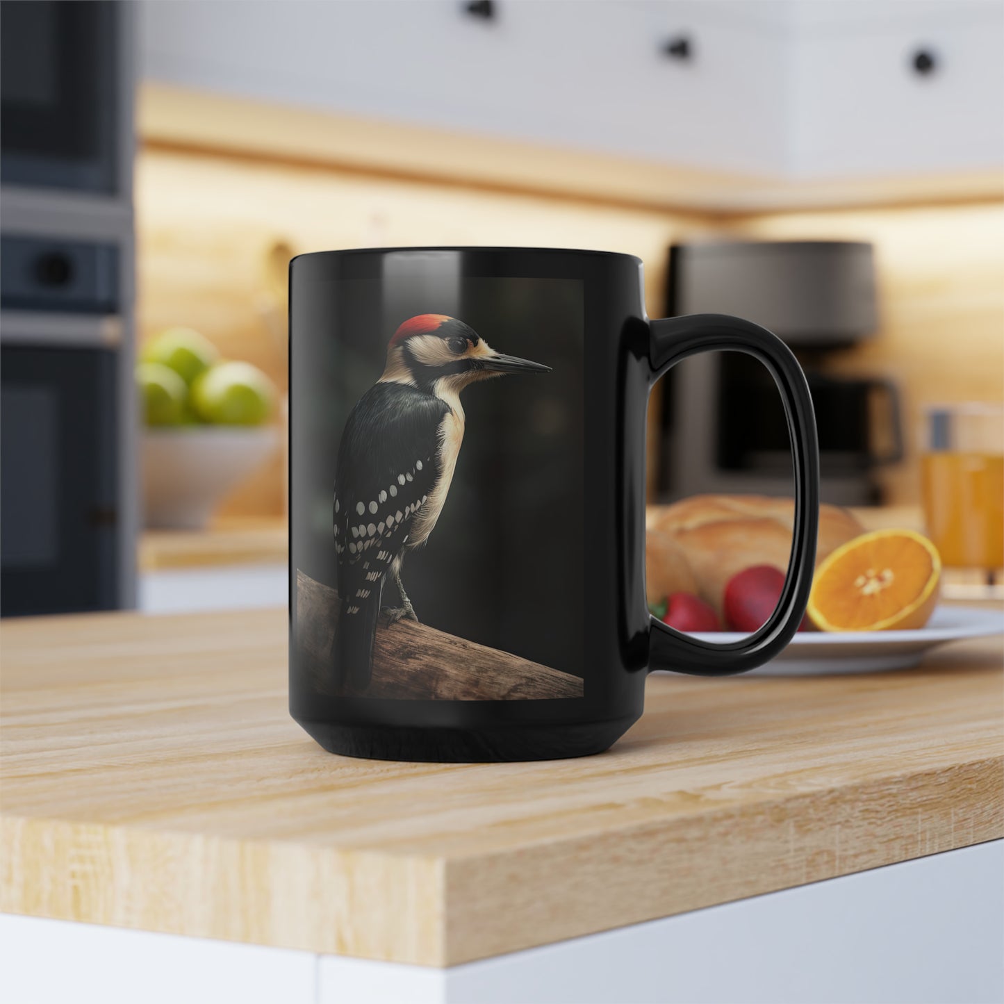 Woodpecker Mug - 15oz Ceramic Mug