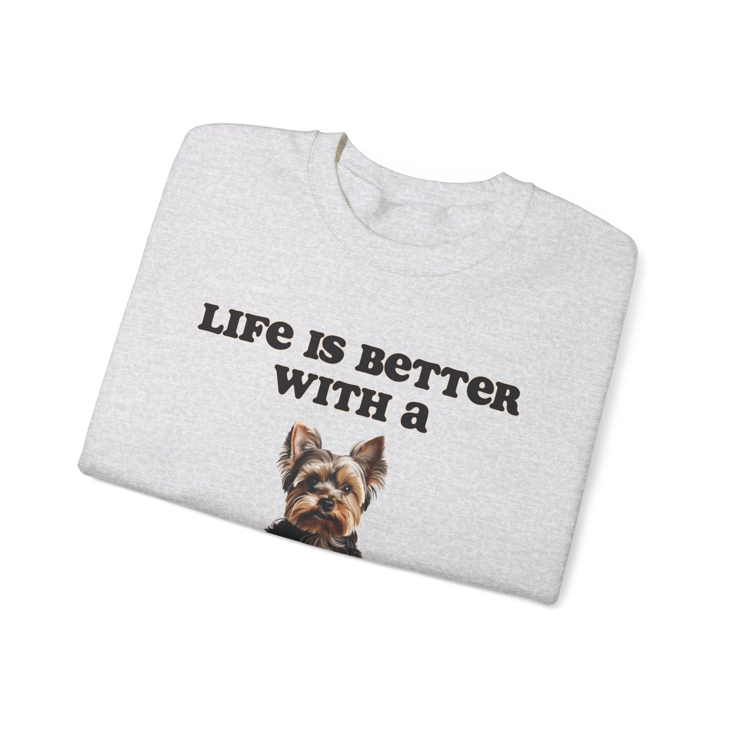 Yorkshire Terrier sweatshirt, Dog Mom Shirt, Dog Dad Shirt