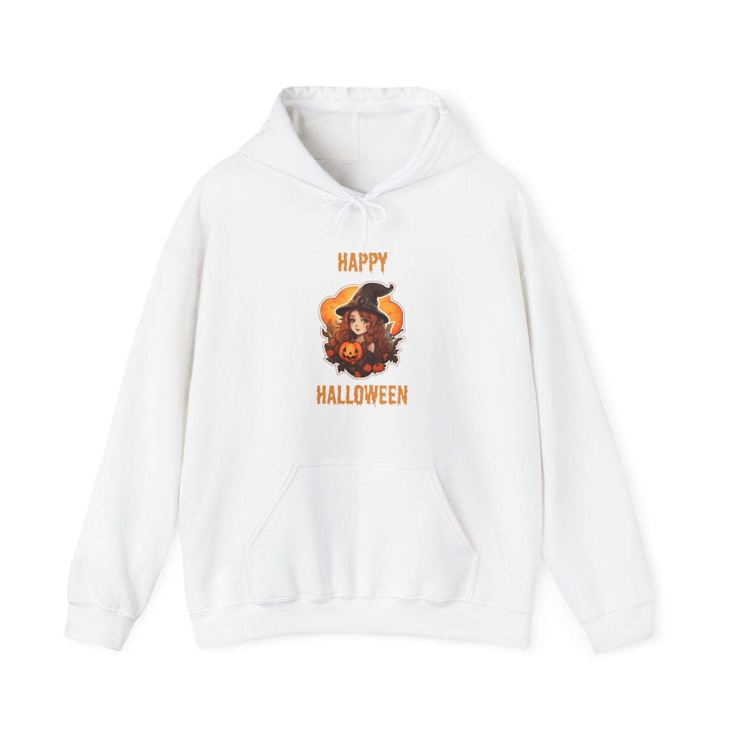 Witch Happy Halloween Unisex Heavy Blend Hooded Sweatshirt