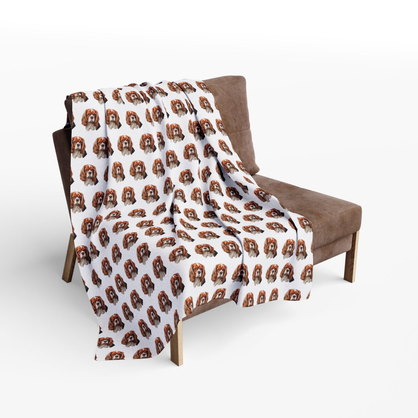 Cavalier King Charles Spaniel Blanket - Arctic Fleece Dog Throw - Gift for Dog Mom - Pet Decor