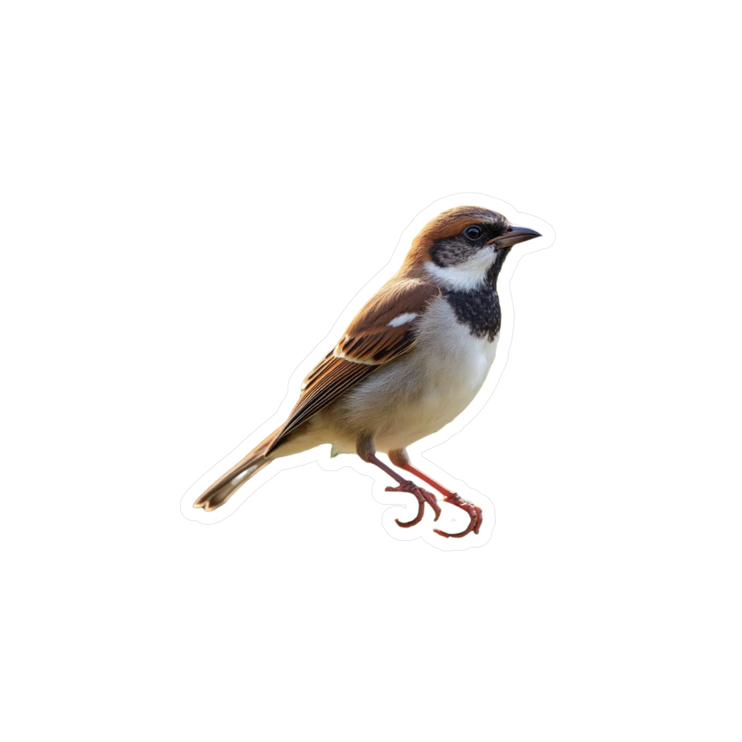 Sparrow decal - Sparrow sticker - Bird Sticker - Bird Decal - Outdoor - Indoor