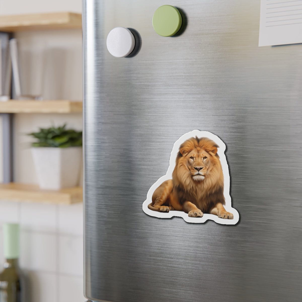 Lion Magnet - Die-Cut