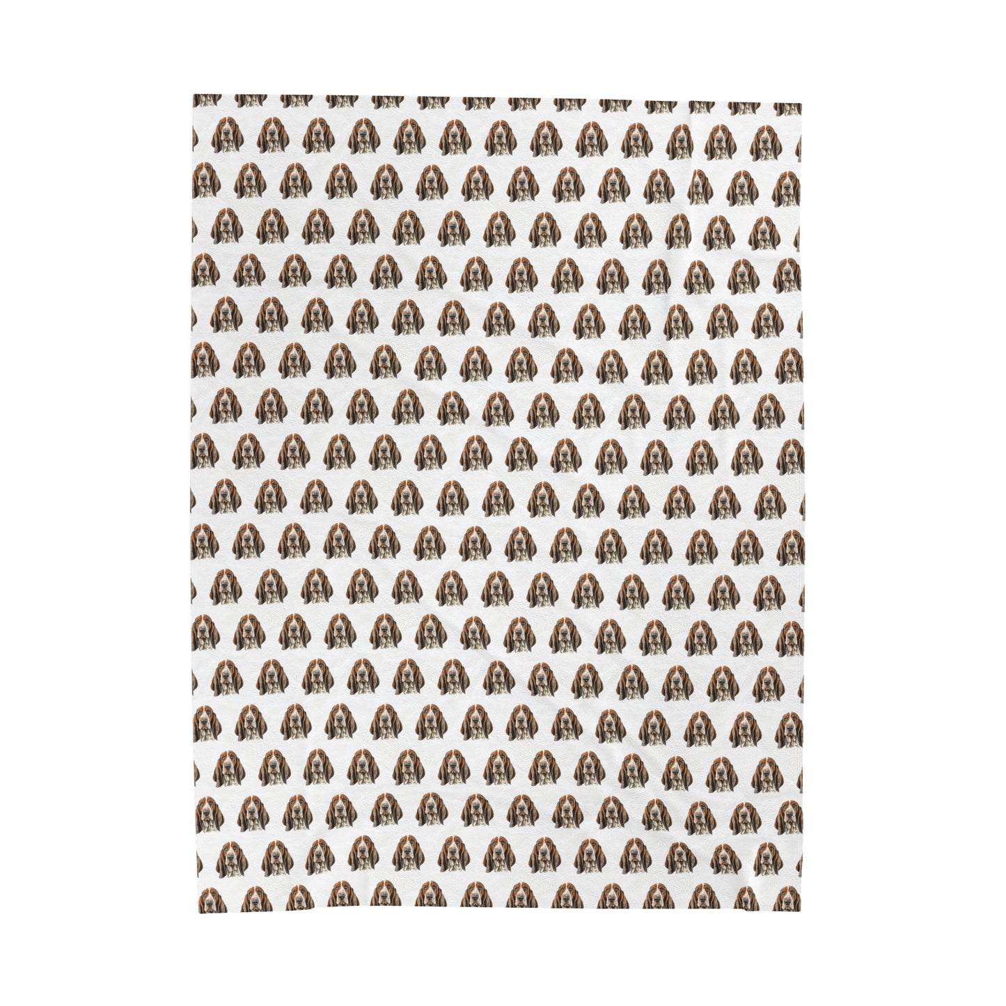 Luxury Basset Hound Velveteen Blanket for Ultimate Home Comfort & Stylish Dog Lovers' Decor