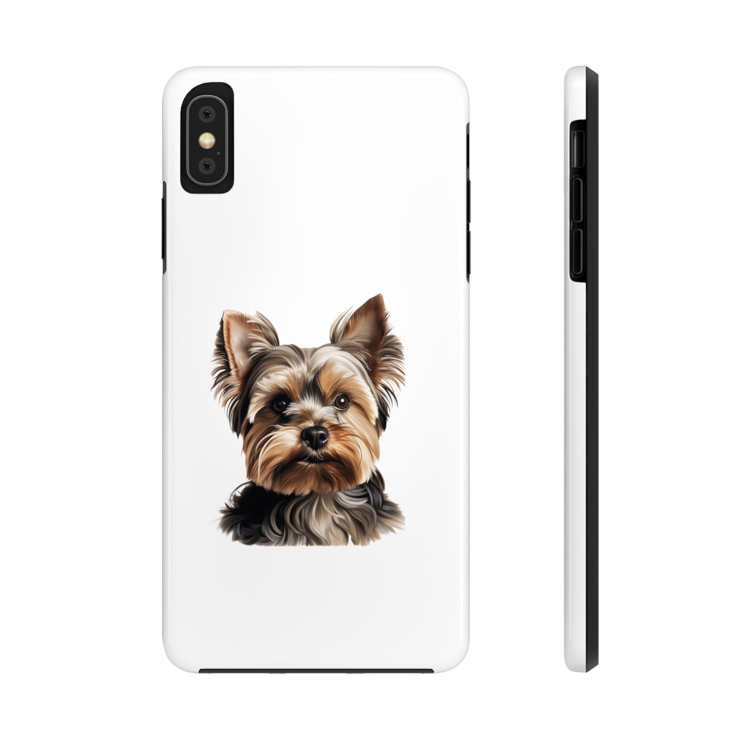 Yorkshire Terrier Tough Phone Case (White)