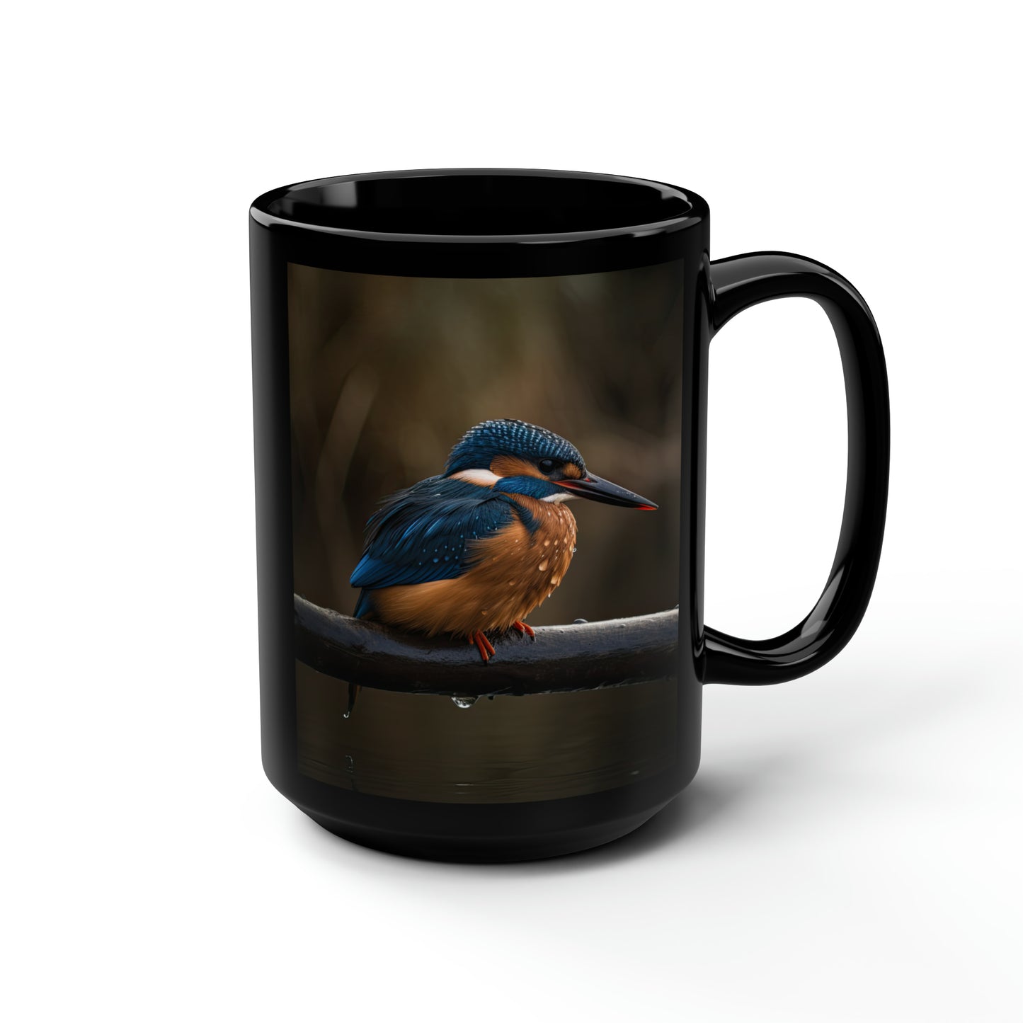 Kingfisher Mug - 15 oz Ceramic Mug